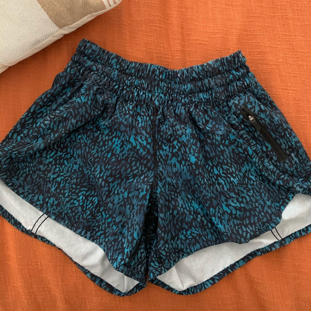 Lululemon High Waisted Tracker Shorts
